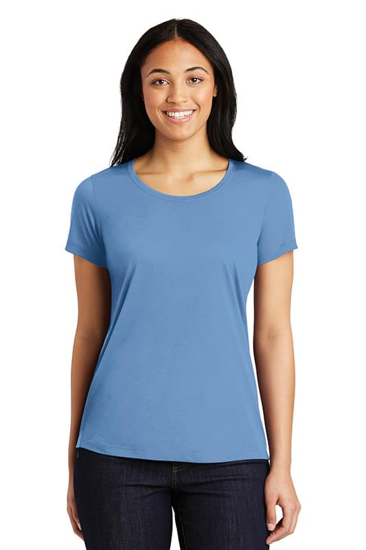Sport-Tek &#174;  Ladies PosiCharge &#174;  Competitor &#153;  Cotton Touch &#153;  Scoop Neck Tee. LST450