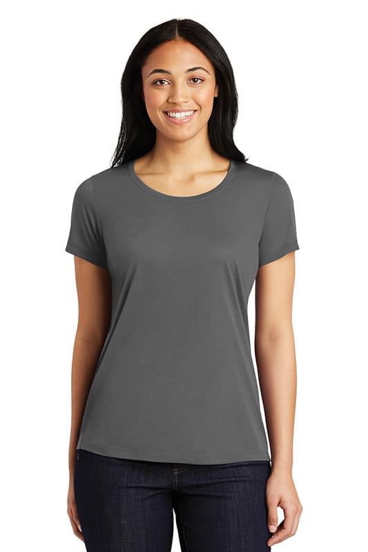 Sport-Tek &#174;  Ladies PosiCharge &#174;  Competitor &#153;  Cotton Touch &#153;  Scoop Neck Tee. LST450