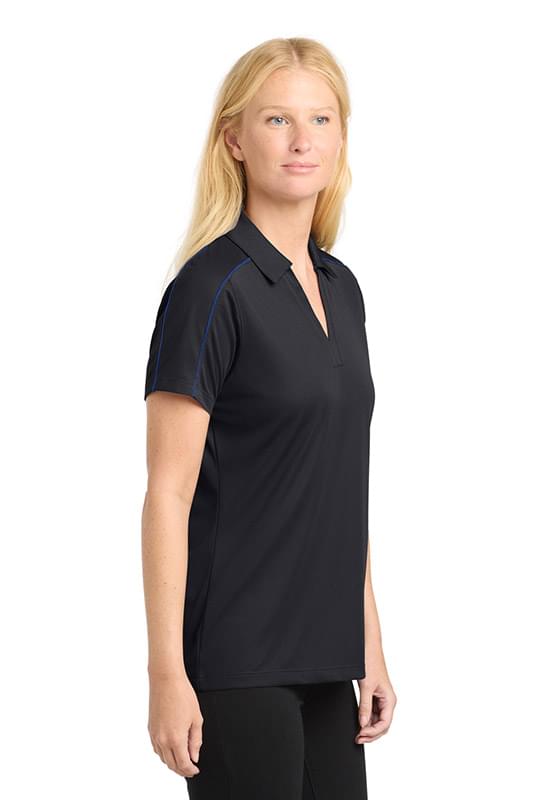 Sport-Tek &#174;  Women's Micropique Sport-Wick &#174;  Piped Polo. LST653