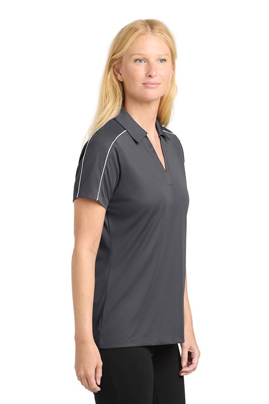 Sport-Tek &#174;  Women's Micropique Sport-Wick &#174;  Piped Polo. LST653