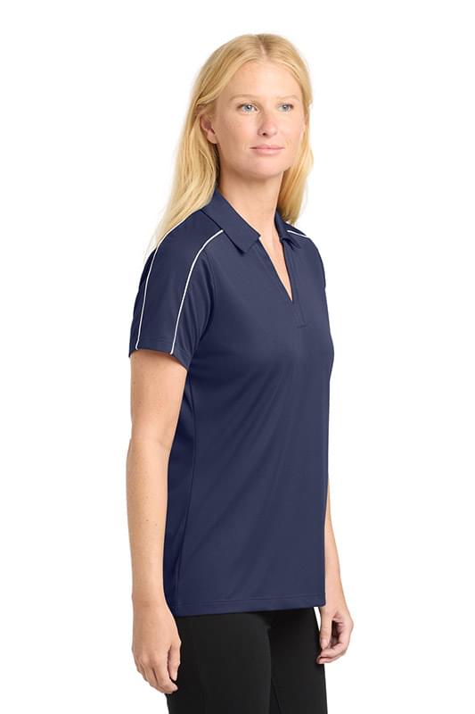 Sport-Tek ®  Women's Micropique Sport-Wick ®  Piped Polo. LST653 Sport-Tek ®  Women's Micropique Sport-Wick ®  Piped Polo. LST653