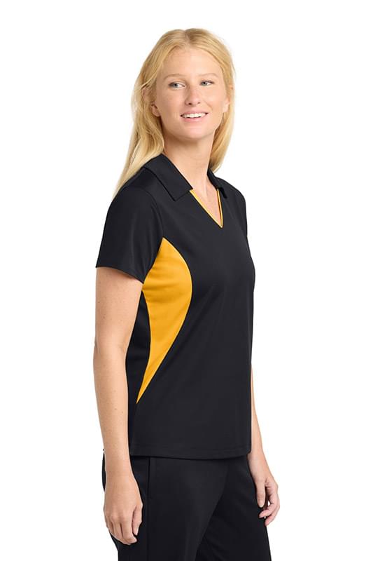 Sport-Tek ®  Women's Side Blocked Micropique Sport-Wick ®  Polo. LST655 Sport-Tek ®  Women's Side Blocked Micropique Sport-Wick ®  Polo. LST655
