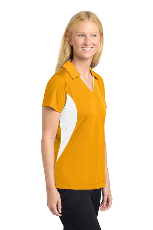 Sport-Tek ®  Women's Side Blocked Micropique Sport-Wick ®  Polo. LST655 Sport-Tek ®  Women's Side Blocked Micropique Sport-Wick ®  Polo. LST655
