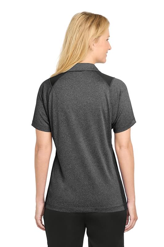 Sport-Tek &#174;  Women's Heather Colorblock Contender &#153;  Polo. LST665