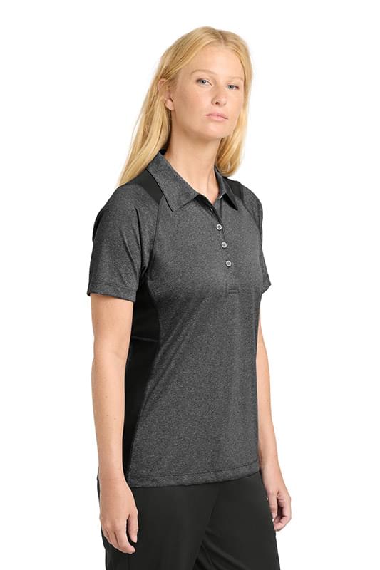 Sport-Tek &#174;  Women's Heather Colorblock Contender &#153;  Polo. LST665