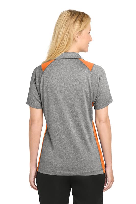 Sport-Tek &#174;  Women's Heather Colorblock Contender &#153;  Polo. LST665