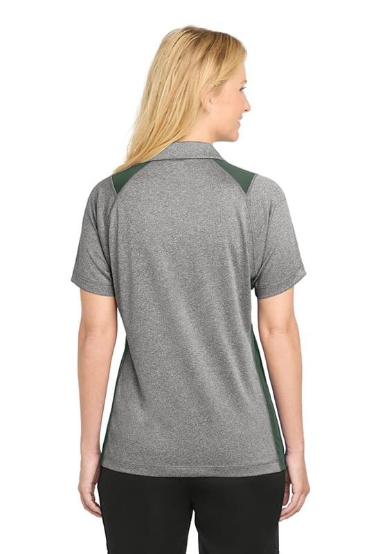 Sport-Tek &#174;  Women's Heather Colorblock Contender &#153;  Polo. LST665