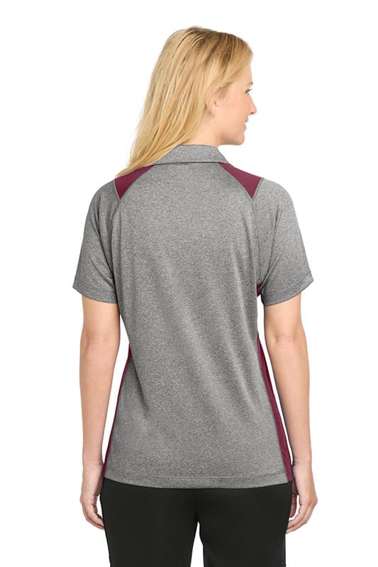 Sport-Tek &#174;  Women's Heather Colorblock Contender &#153;  Polo. LST665