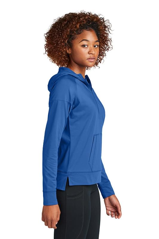 Sport-Tek &#174;  Women's Sport-Wick &#174;  Stretch 1/2-Zip Hoodie LST856