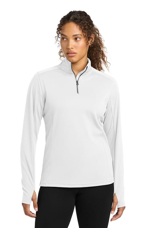 Sport-Tek ® Women's Sport-Wick ® Textured 1/4-Zip Pullover. LST860