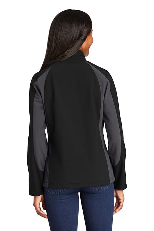 Sport-Tek &#174;  Ladies Colorblock Soft Shell Jacket. LST970