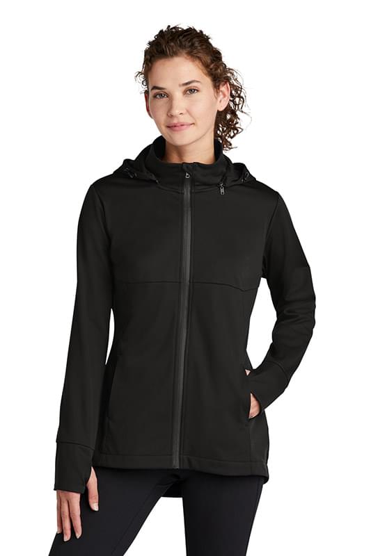 Sport-Tek &#174;  Ladies Hooded Soft Shell Jacket LST980