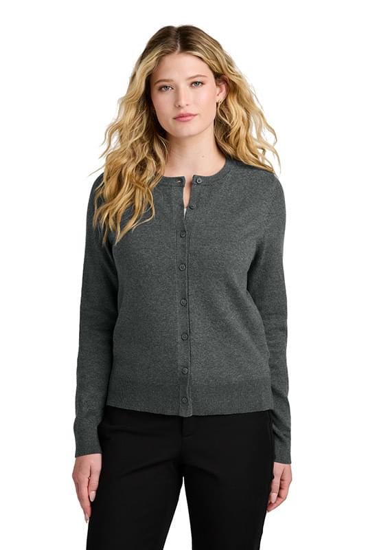 Port Authority &#174;  Women's Easy Care Crewneck Cardigan Sweater LSW2870