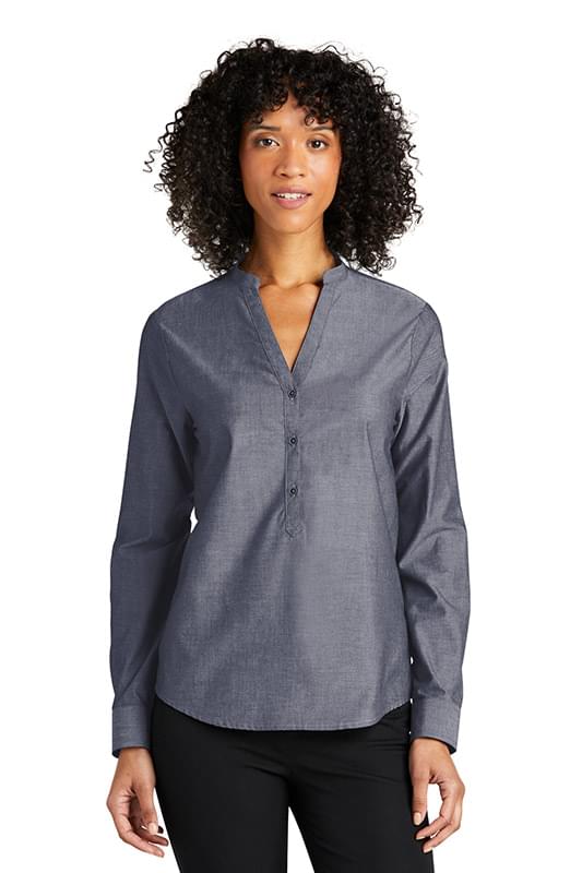 Port Authority &#174;  Ladies Long Sleeve Chambray Easy Care Shirt LW382