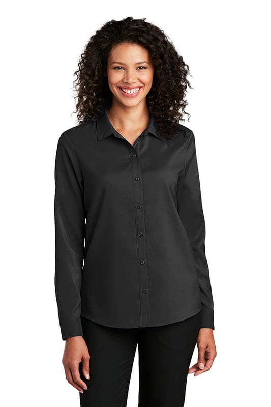 Port Authority  &#174;  Ladies Long Sleeve Performance Staff Shirt LW401