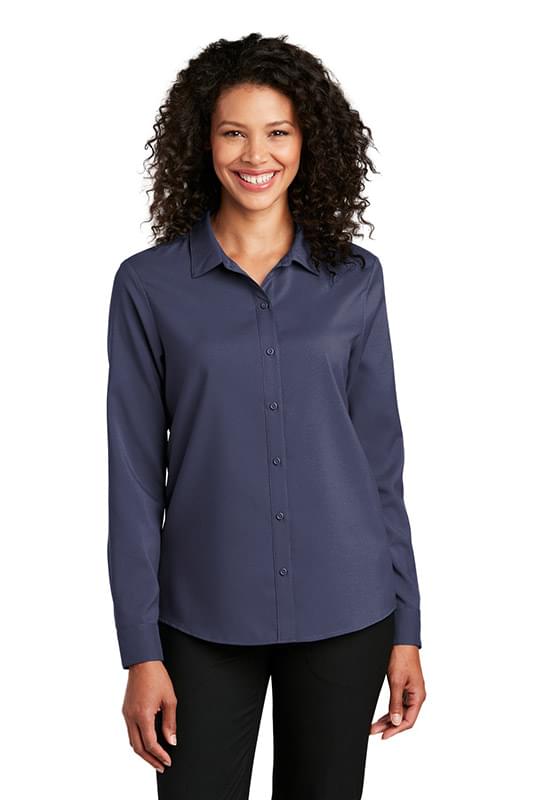 Port Authority  &#174;  Ladies Long Sleeve Performance Staff Shirt LW401