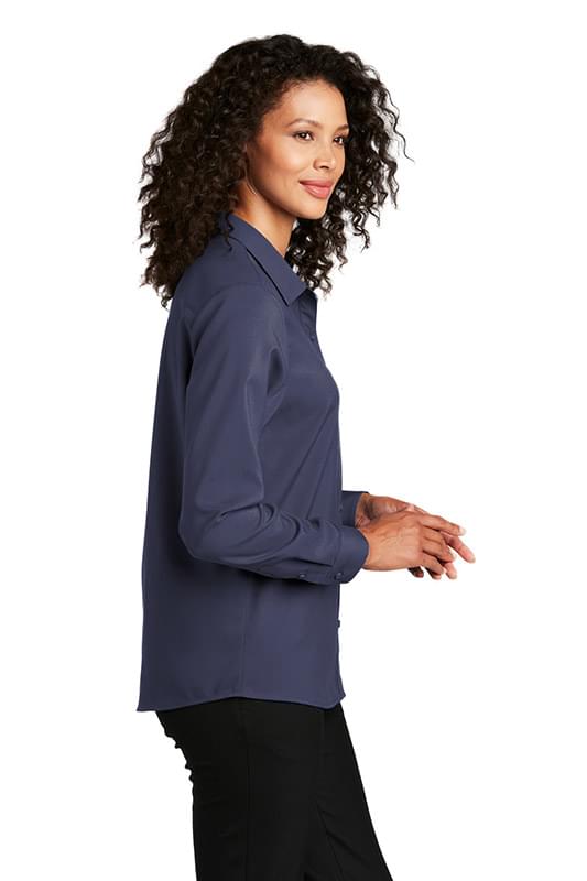 Port Authority  &#174;  Ladies Long Sleeve Performance Staff Shirt LW401