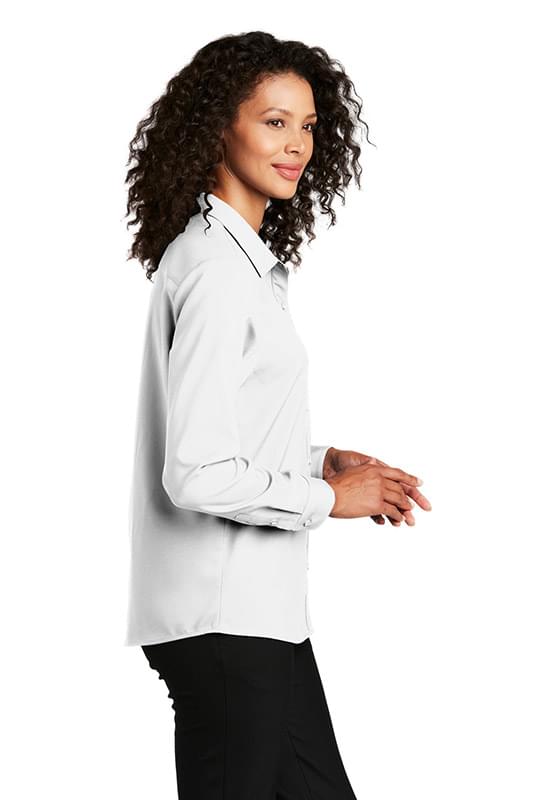 Port Authority  &#174;  Ladies Long Sleeve Performance Staff Shirt LW401