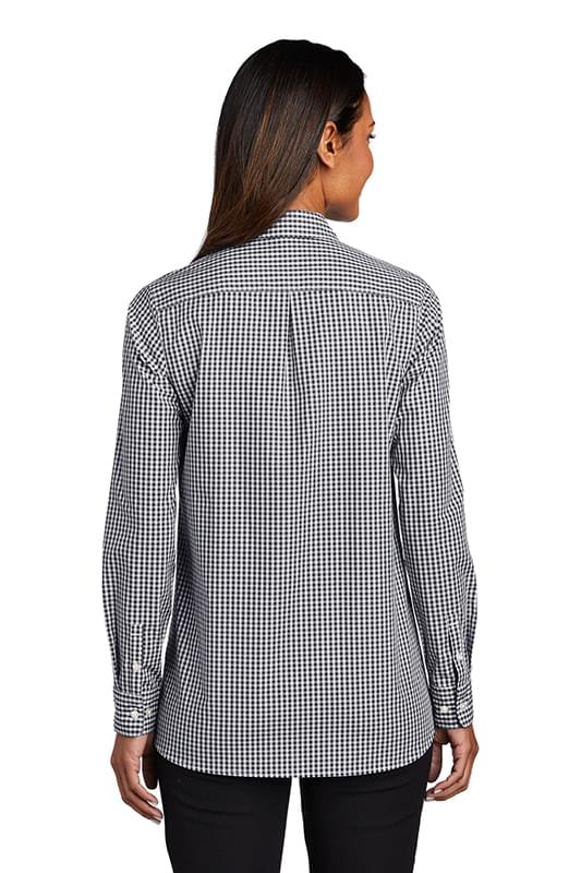 Port Authority  &#174;  Ladies Broadcloth Gingham Easy Care Shirt LW644