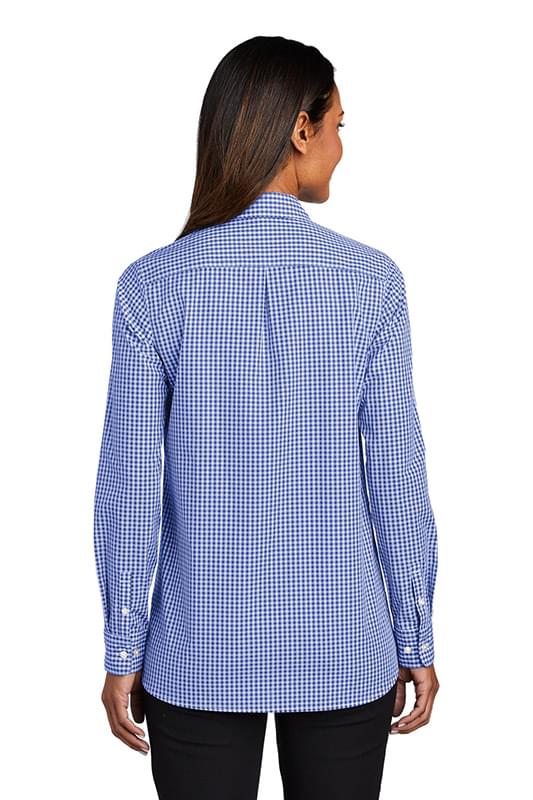 Port Authority  &#174;  Ladies Broadcloth Gingham Easy Care Shirt LW644