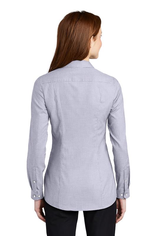 Port Authority  &#174;  Ladies Pincheck Easy Care Shirt LW645