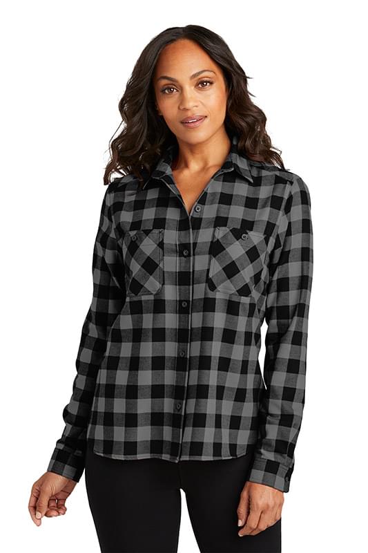 Port Authority &#174;  Ladies Plaid Flannel Shirt LW669