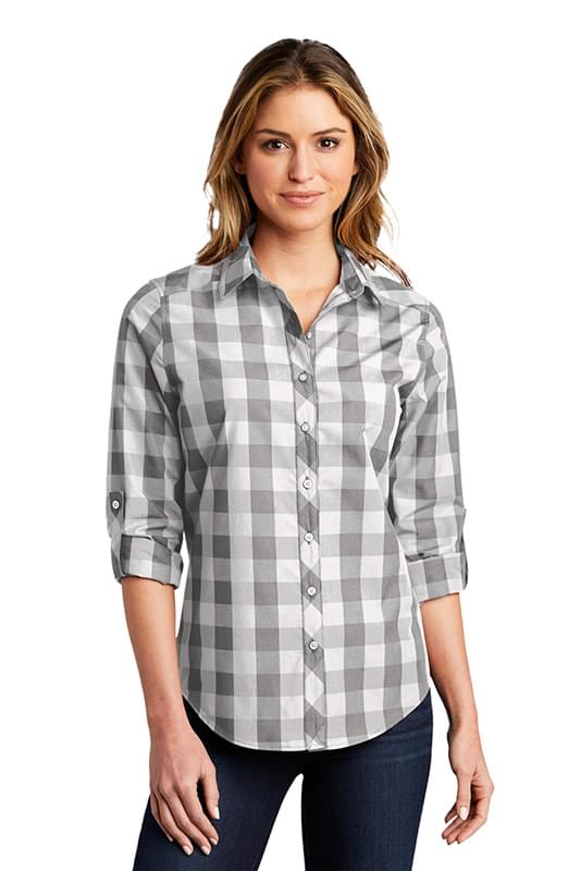Port Authority  &#174;  Ladies Everyday Plaid Shirt. LW670
