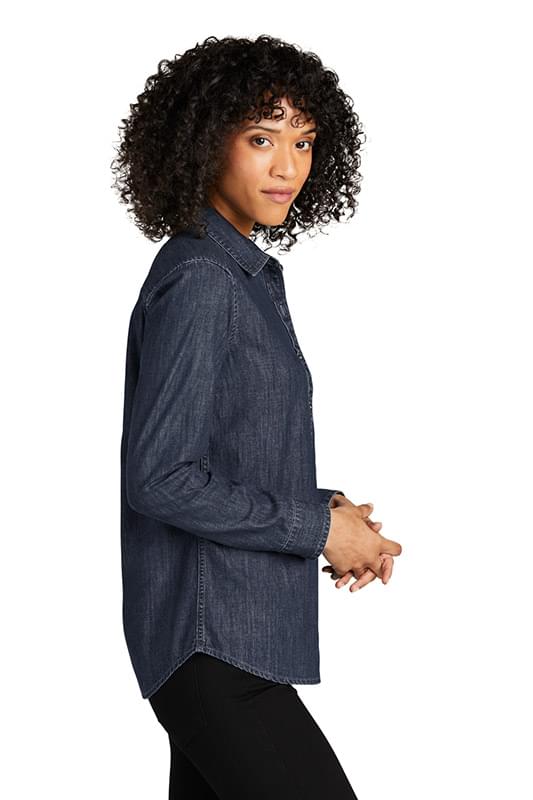 Port Authority &#174;  Ladies Long Sleeve Perfect Denim Shirt LW676