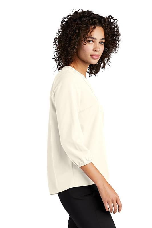 Mercer+Mettle &#153;  Women's Stretch Crepe 3/4-Sleeve Blouse MM2011