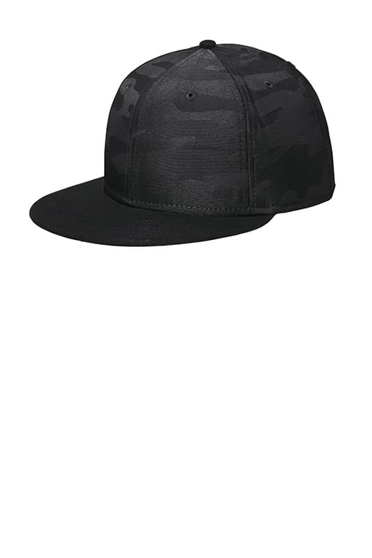 New Era  ®  Camo Flat Bill Snapback Cap NE407