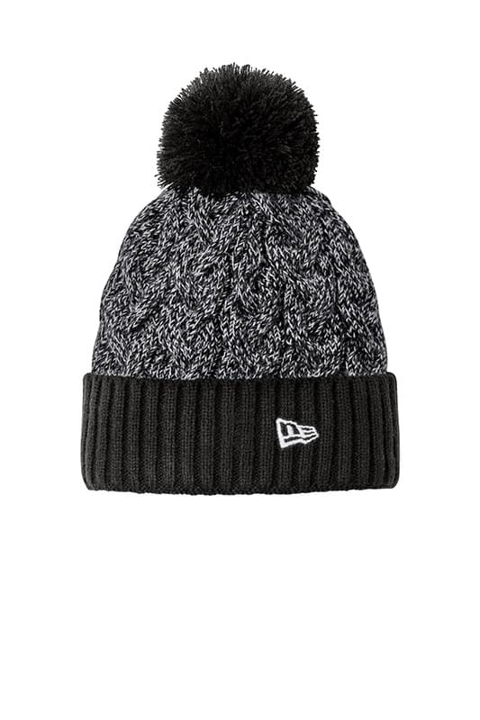 New Era ®  Marled Knit Pom Beanie NE910