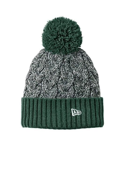 New Era ®  Marled Knit Pom Beanie NE910
