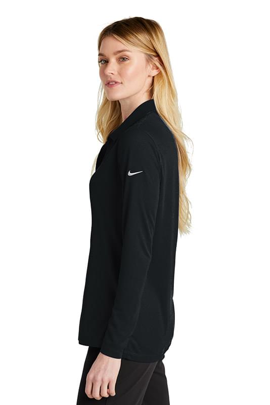 Nike Ladies Dri-FIT Micro Pique 2.0 Long Sleeve Polo NKDC2105
