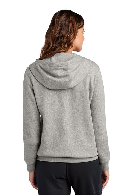 Nike Women's Club Fleece Sleeve Swoosh Full-Zip Hoodie NKFD9890