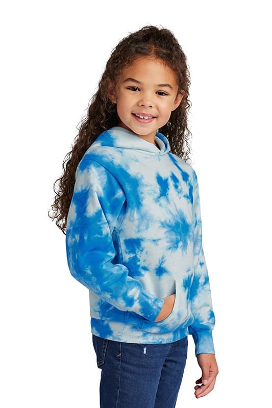 Port & Company &#174;  Youth Crystal Tie-Dye Pullover Hoodie PC144Y