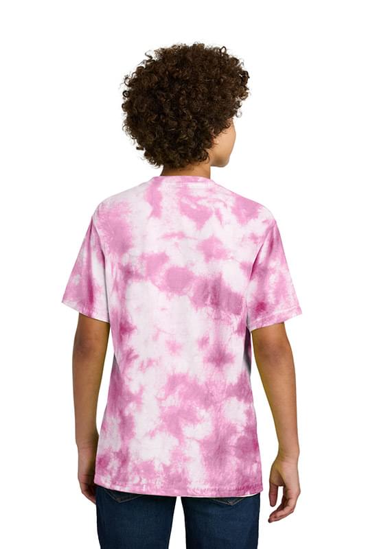 Port & Company  &#174;  Youth Crystal Tie-Dye Tee PC145Y