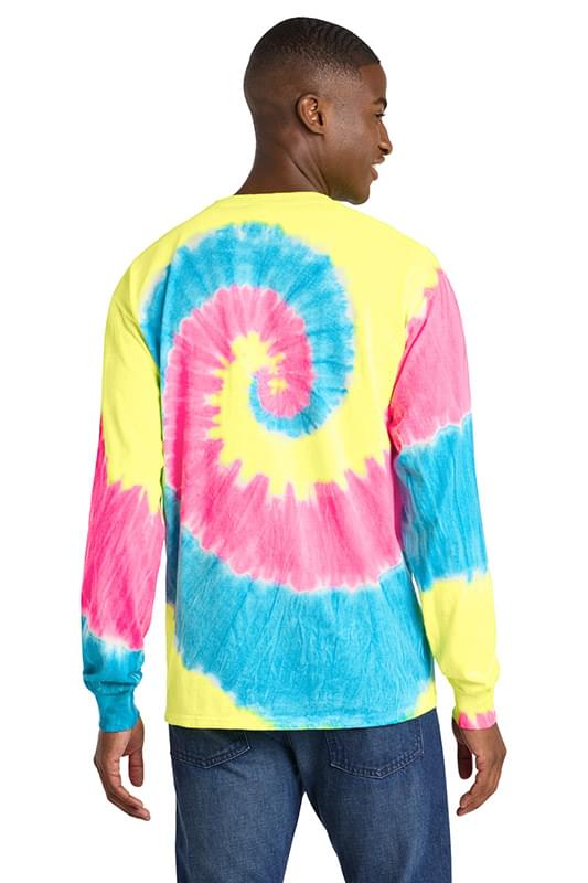 Port & Co ™  Tie-Dye Long Sleeve Tee.  PC147LS Port & Co ™  Tie-Dye Long Sleeve Tee.  PC147LS