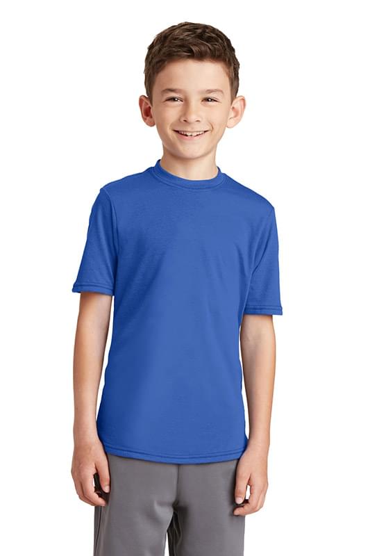 Port & Company &#174;  Youth Performance Blend Tee. PC381Y