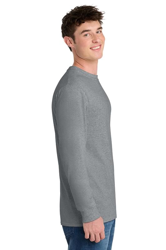 Port & Co ™  Tall Long Sleeve Core Blend Tee. PC55LST Port & Co ™  Tall Long Sleeve Core Blend Tee. PC55LST