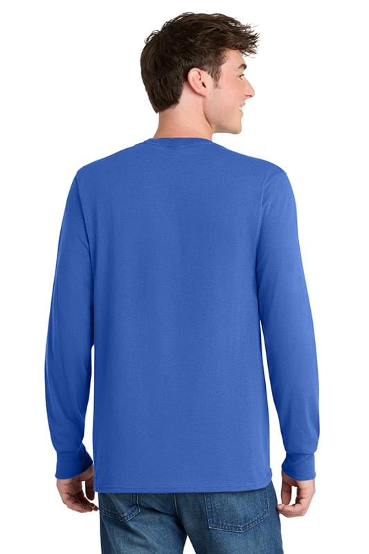 Port & Co ™  Tall Long Sleeve Core Blend Tee. PC55LST Port & Co ™  Tall Long Sleeve Core Blend Tee. PC55LST