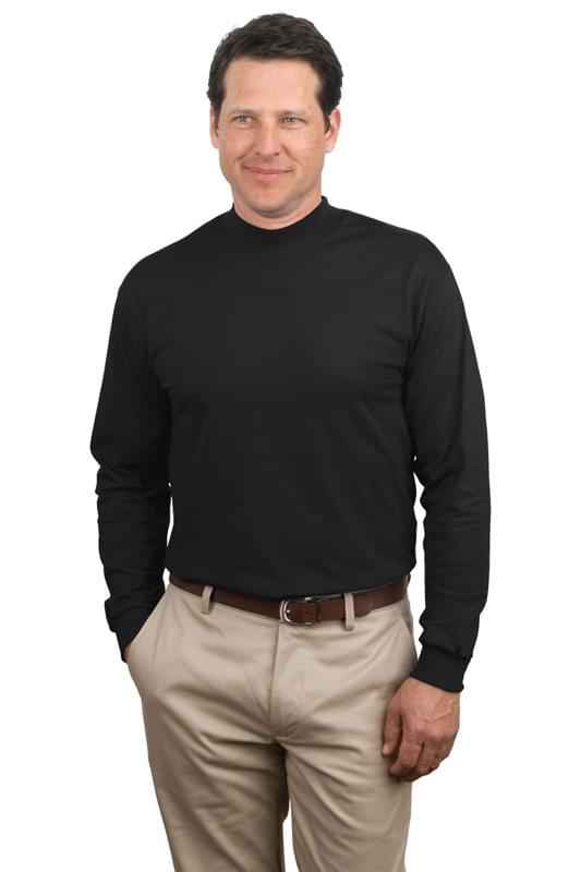 Port & Co   Essential Mock Turtleneck.  PC61M