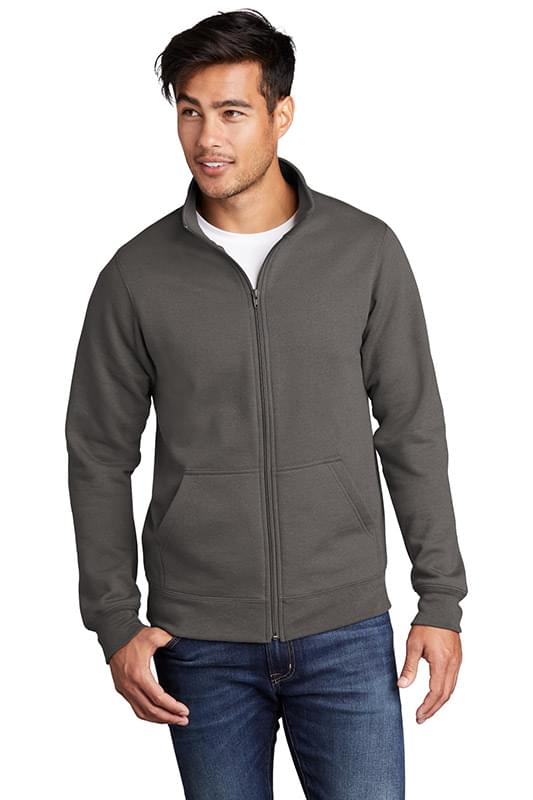 Port & Company® Core Fleece Cadet Full-Zip Sweatshirt