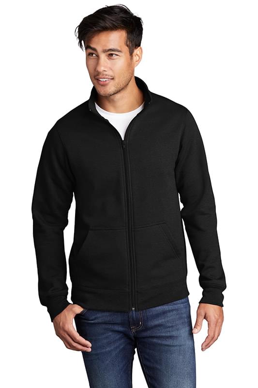 Port & Company® Core Fleece Cadet Full-Zip Sweatshirt