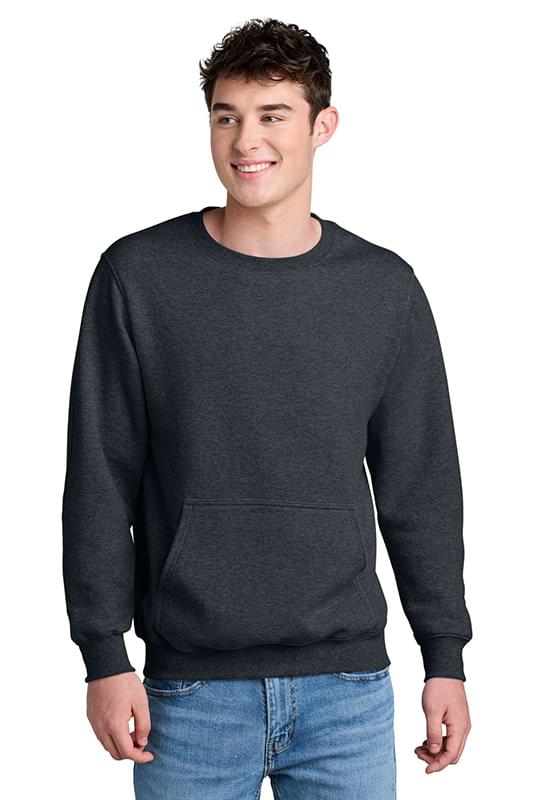 Port & Co ™ Core Fleece Crewneck Pocket Sweatshirt PC78PKT