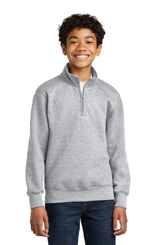 Port & Company &#174;  Youth Core Fleece 1/4-Zip Pullover Sweatshirt PC78YQ
