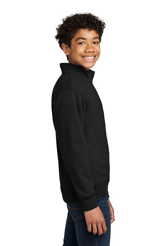 Port & Company &#174;  Youth Core Fleece 1/4-Zip Pullover Sweatshirt PC78YQ