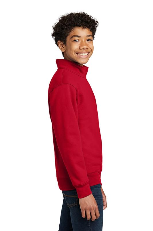 Port & Company &#174;  Youth Core Fleece 1/4-Zip Pullover Sweatshirt PC78YQ