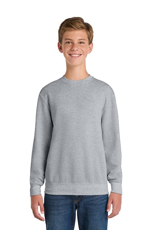 Port & Co   Youth Core Fleece Crewneck Sweatshirt PC78Y