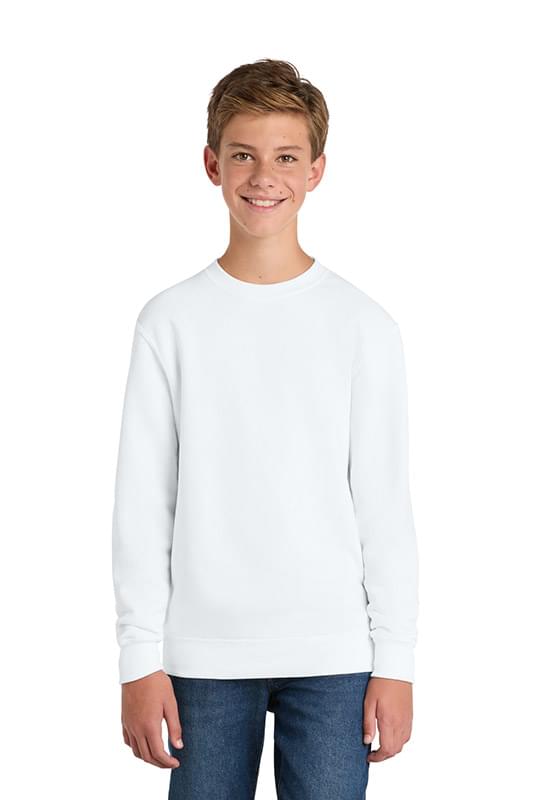 Port & Co   Youth Core Fleece Crewneck Sweatshirt PC78Y