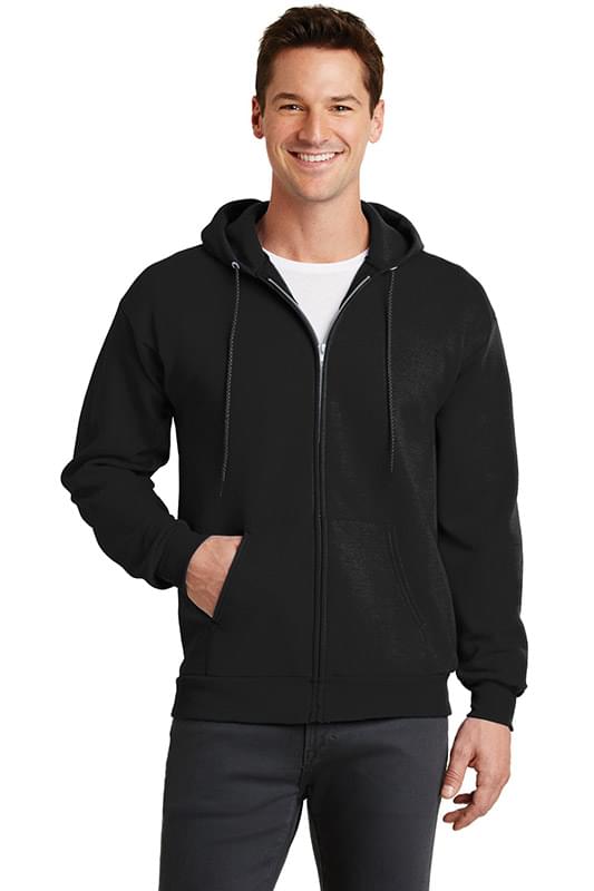 Port & Company® Core Fleece Full-Zip Hoodie Sweatshirt